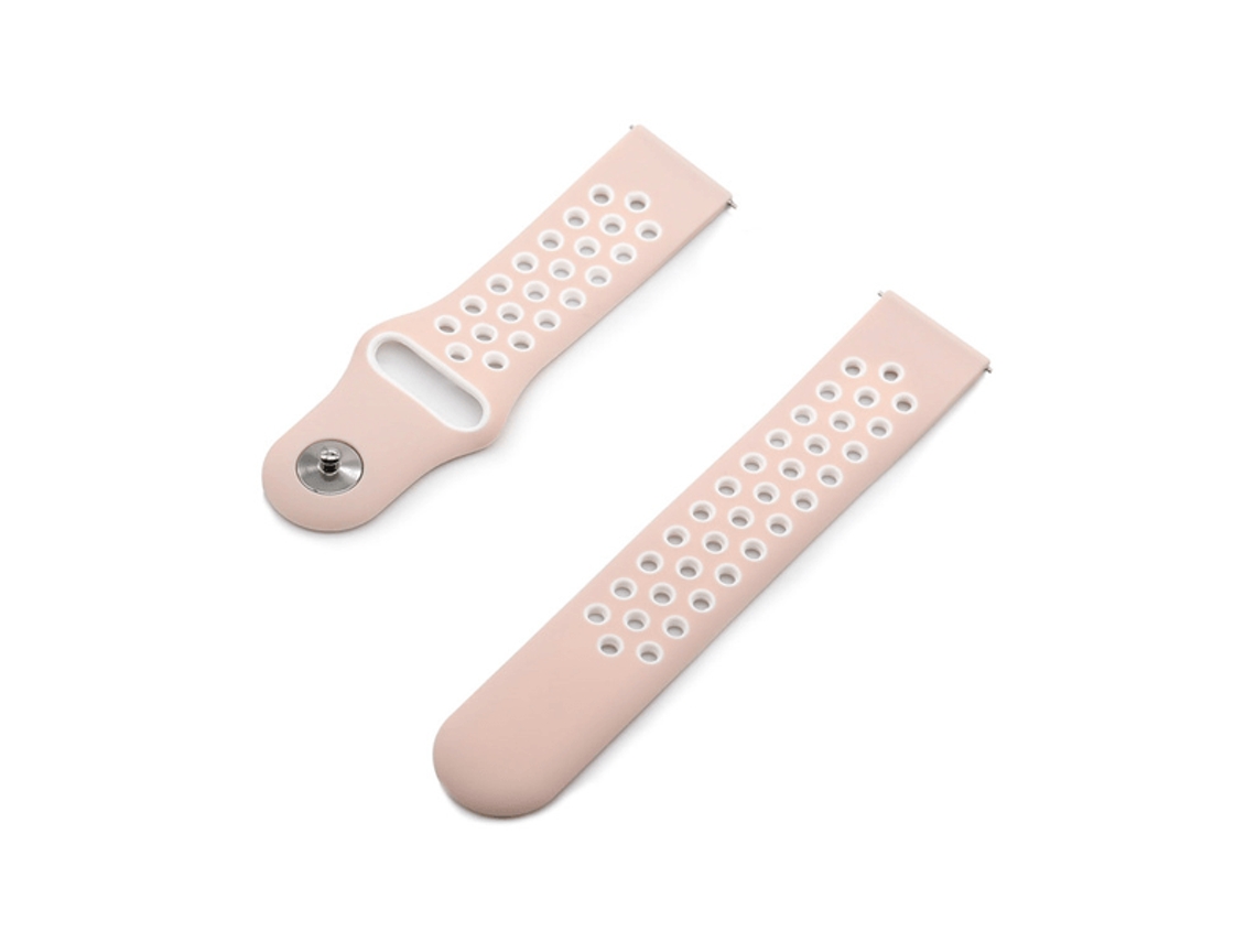 Correa Deportiva para OnePlus Watch - Rosa / Blanco