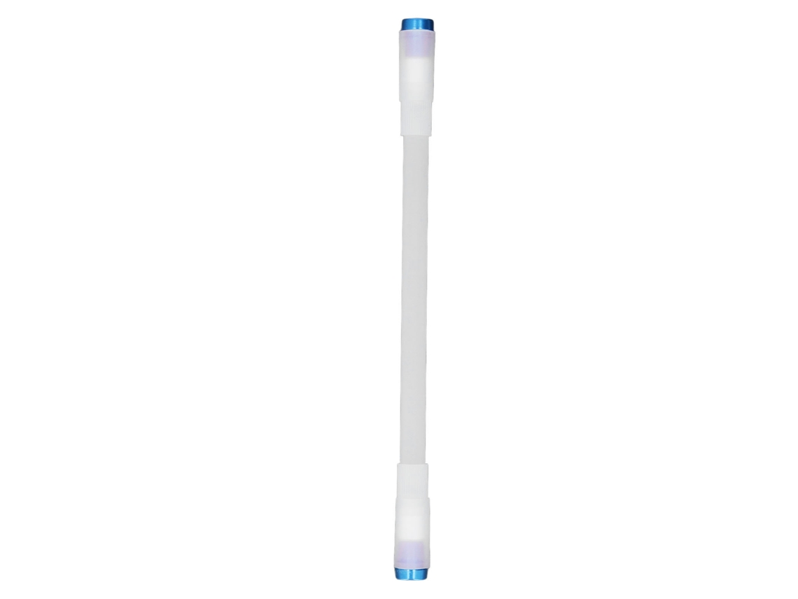 Pluma giratoria 2026 con LED para juegos y alivio del estrés, entrenamiento mental, luz azul iluminada.