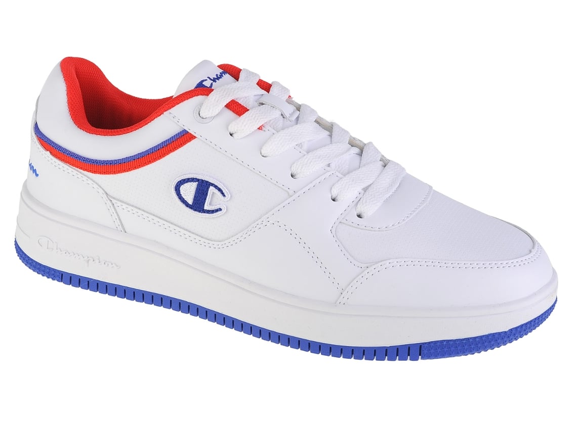 Champion Hombre Low Cut Sneaker with Logo blanco