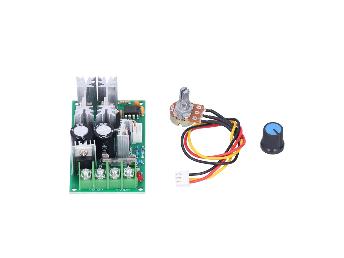 Controlador de Velocidade do Motor Pwm Módulo Regulador de Potência Alto Dc10 60v 20a