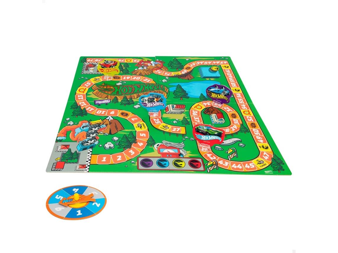 Hot Wheels Juego de la oca COLORBABY