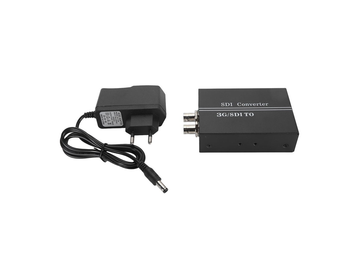 Conversor Sdi Para Hdmi E Sdi Suporta Sd/hd/3g Transmissão Longa 1080p Plugue Eu 100‑240v