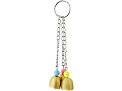 Juguete De Campana Para Loros, 23cm, 3 Campanas De Acero Galvanizado Para Cacatúas, Cotorras Y Periquitos, 1 Paquete