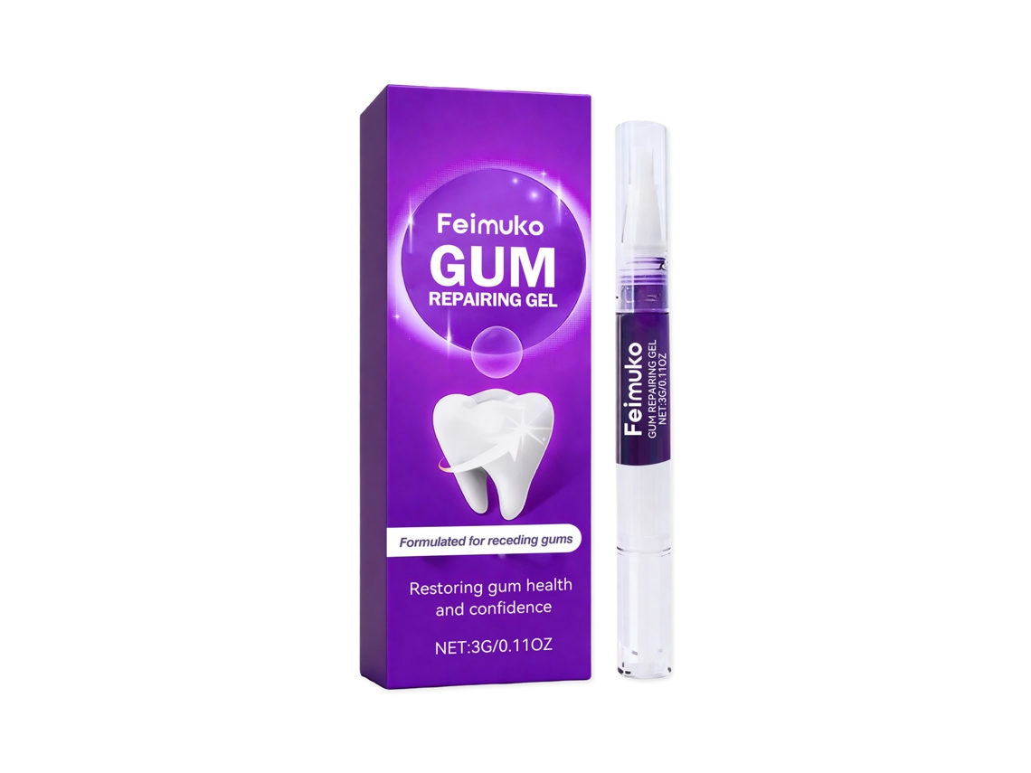 Gel edulcorante para encías