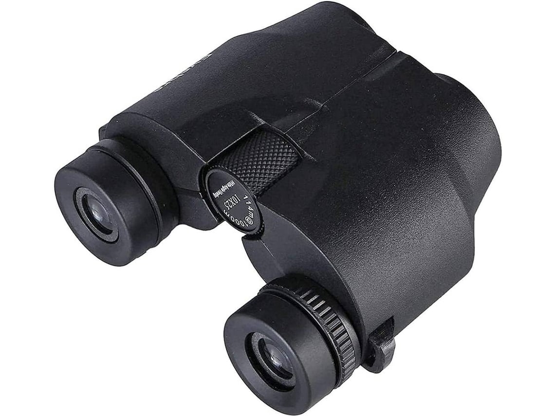 Prismáticos ENKERS Prismáticos compactos a prueba de agua 10X42 de alta potencia Vista clara con poca luz Bak4 FMC Prism Lens Binoculars - Negro