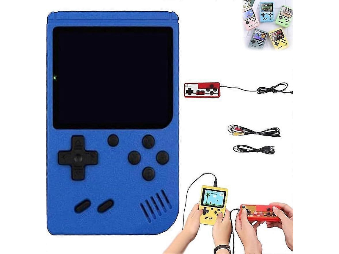 Consola De Videojuegos Retro Portátil, 400 Juegos En 1 Dispositivo, Más De 400 Juegos Nostálgicos, Admite 2 Jugadores Que Juegan En La Televisión