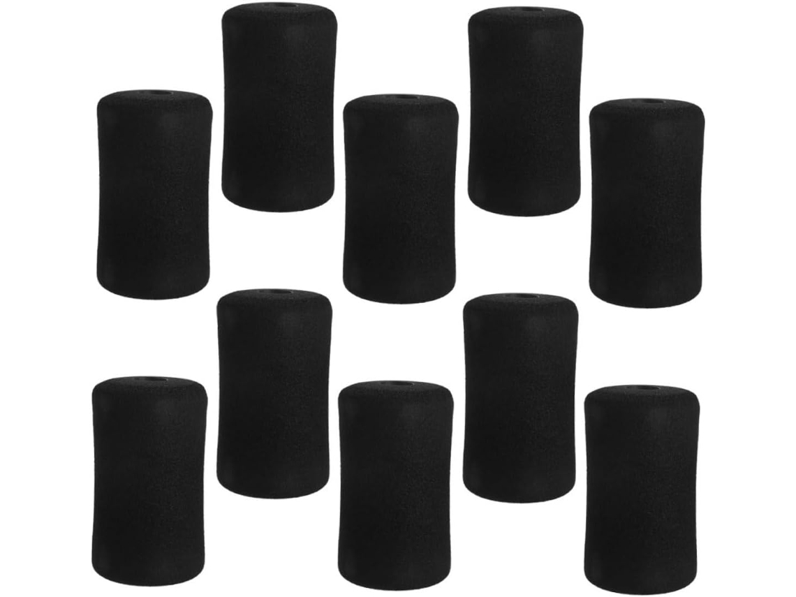 Juego de 10 cojines de espuma para reemplazar los de un banco abdominal, para entrenamiento con pesas o para uso doméstico.