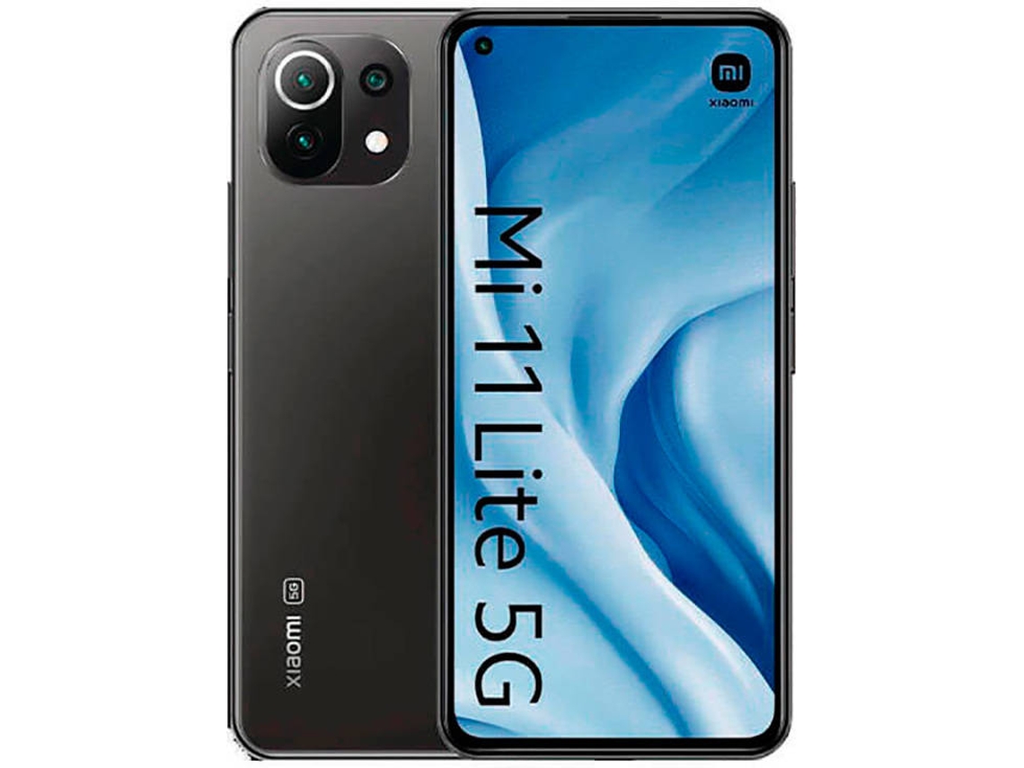 Smartphone XIAOMI  Mi 11 Lite 5G (6.55'' - 6 GB - 128 GB - Negro)