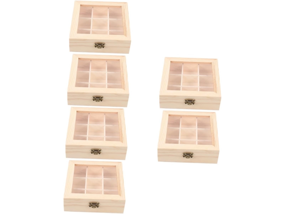 Soporte Para Café Acabado Fino Y Aspecto Elegante Esta Caja Bolsitas De Té Es Práctica Duradera Muy Útil