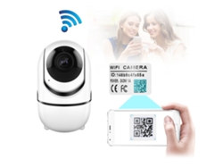 Cámara De Seguridad Wifi 1080p Ip Inalámbrica Baby Monitor Con Ptz, Detección De Movimiento, Audio Bidireccional Y Visión Nocturna