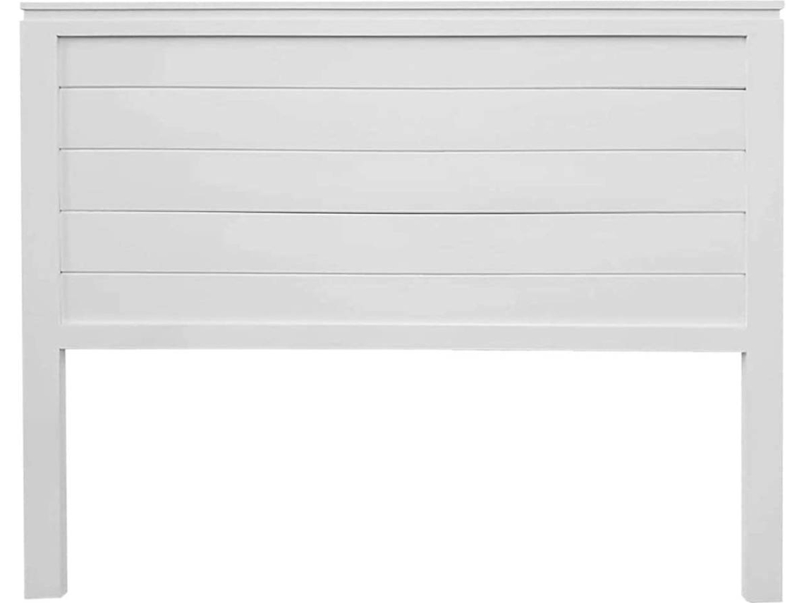 Cabecero de Cama PEJECAR Daimiel (Blanco - Madera de Piño - 120x115x4 cm)