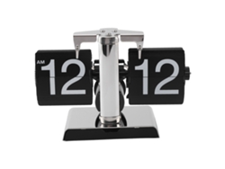 Reloj De Páginas Automático Mecánico De Pila Para Mesa, Reloj De Volteo Vintage Antiguo Para Hogar