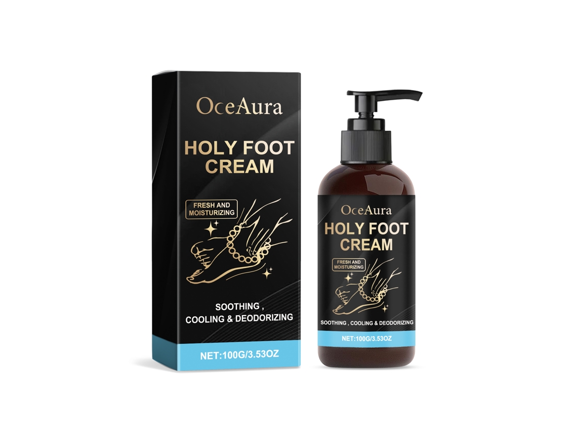 Crema desodorante hidratante para pies