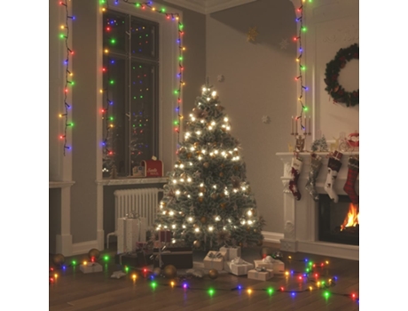 vidaXL Tira de luces con 2000 LED PVC multicolor 200 m