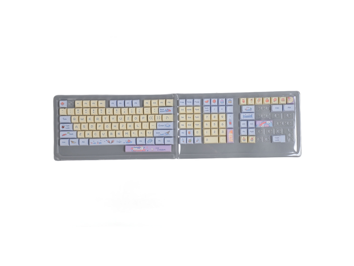 Juego De 133 Teclas Pbt Xda De Sublimación Térmica Para Teclados Mecánicos De 61 A 108 Teclas.