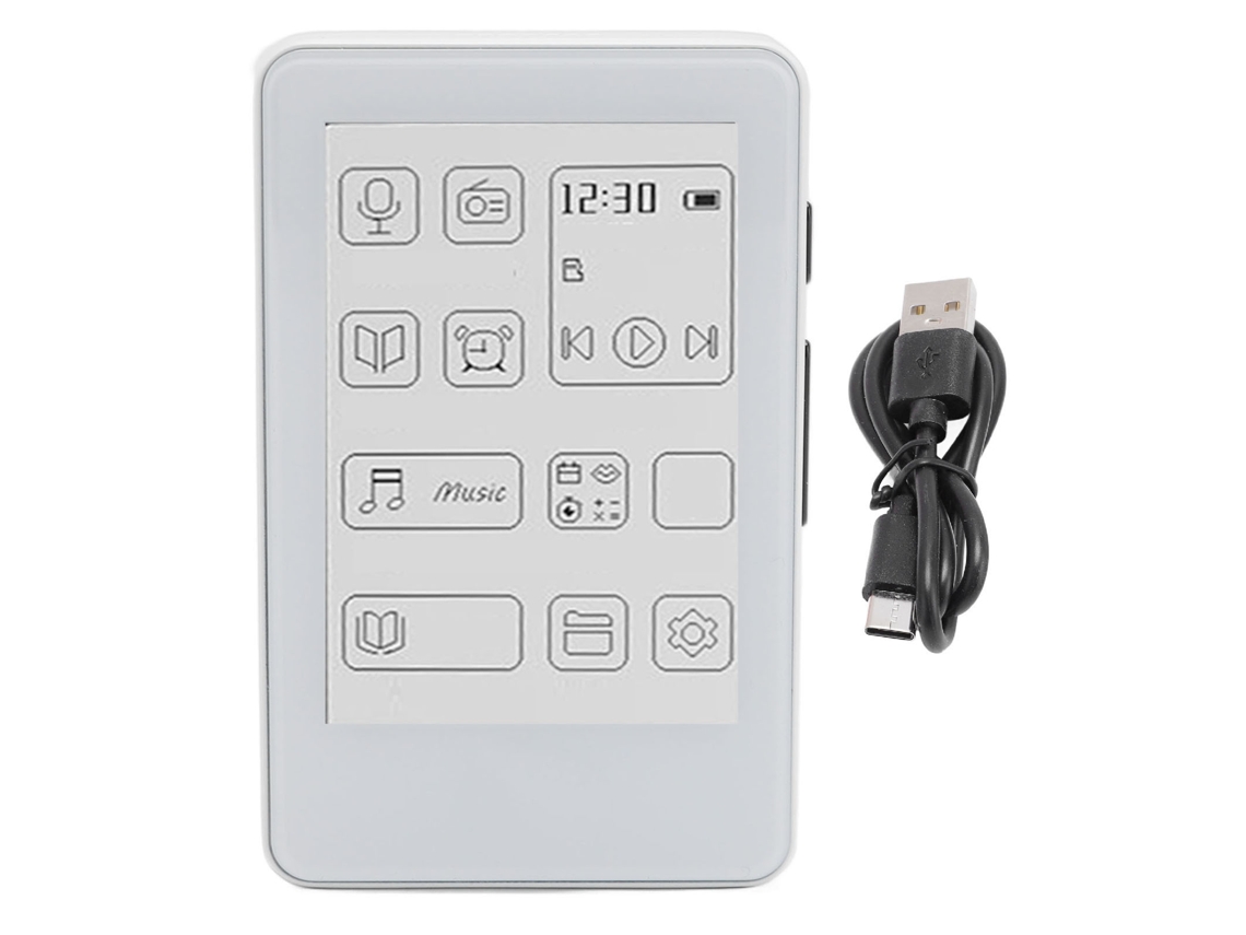 Reproductor Mp3 Con Pantalla E-ink De 2.7 Pulgadas, Protección Ocular Para Escuchar Música Y Leer Novelas