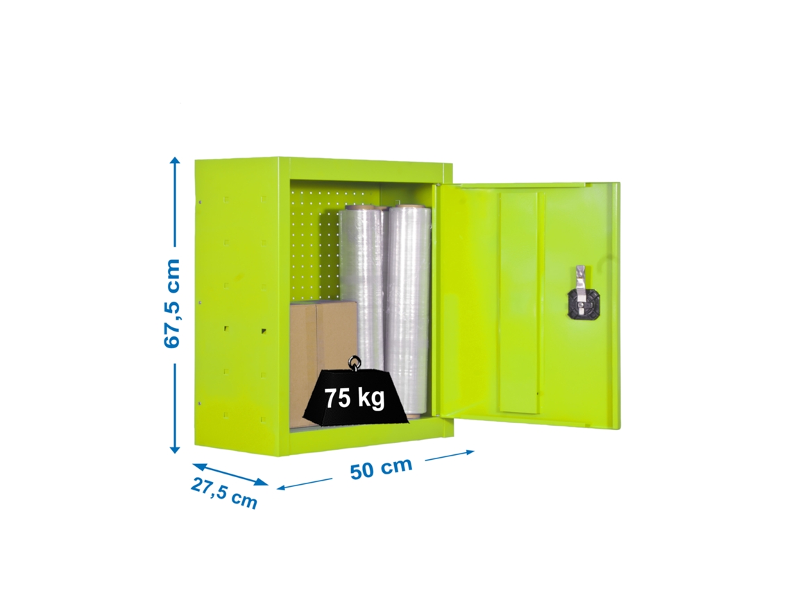 Armario metalico Cabinet Tools Mon. 650x500mm Verde