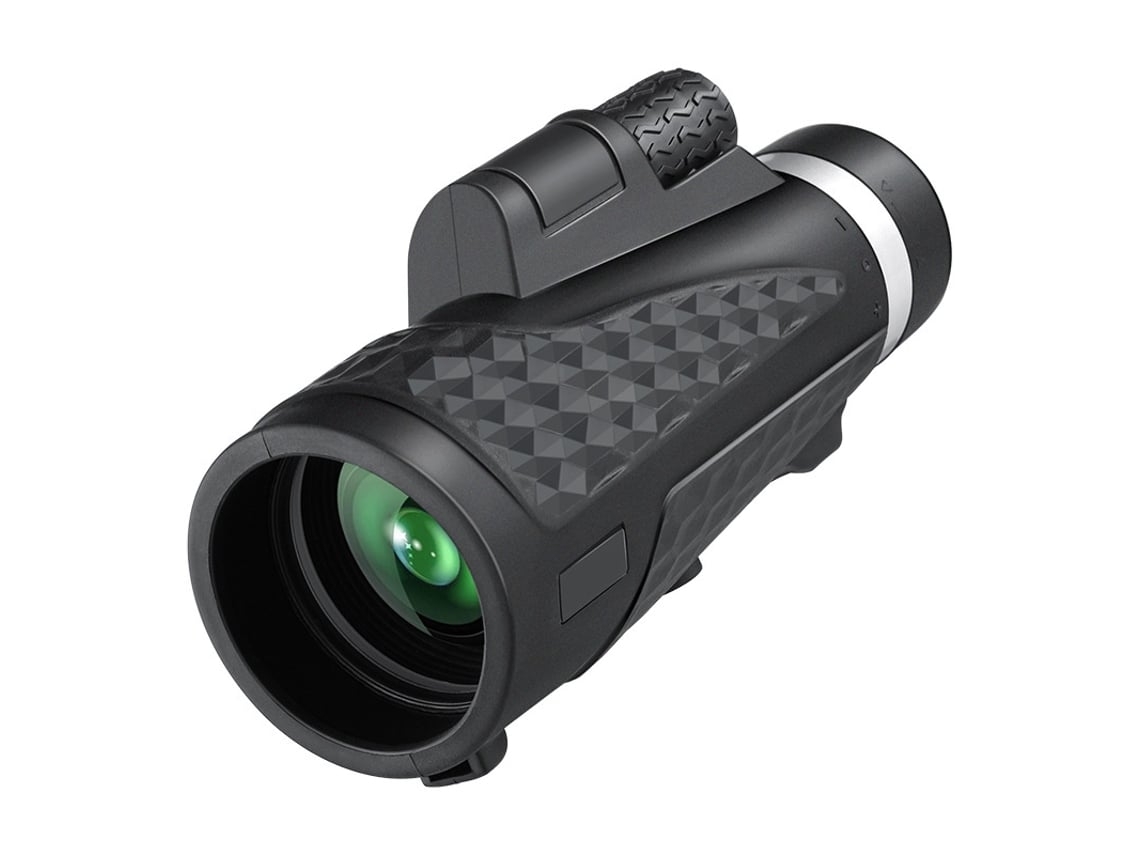Telescopio monocular de alta potencia 80x100 con prisma Bak4 para adultos, antivaho, impermeable y antideslizante, con trípode Ushion