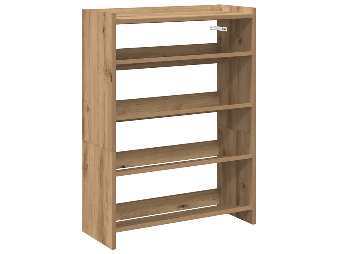 Maison Exclusive - Zapatero Artesanal De Madera Contrachapada 60x25x81 Cm