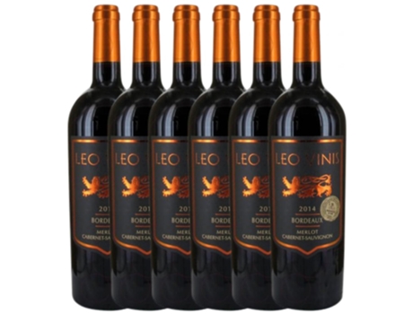 Vino LES CAVES FLEURY Les Caves Fleury Leo Vinis Burdeos Crianza (0.75 L - 6 unidades)