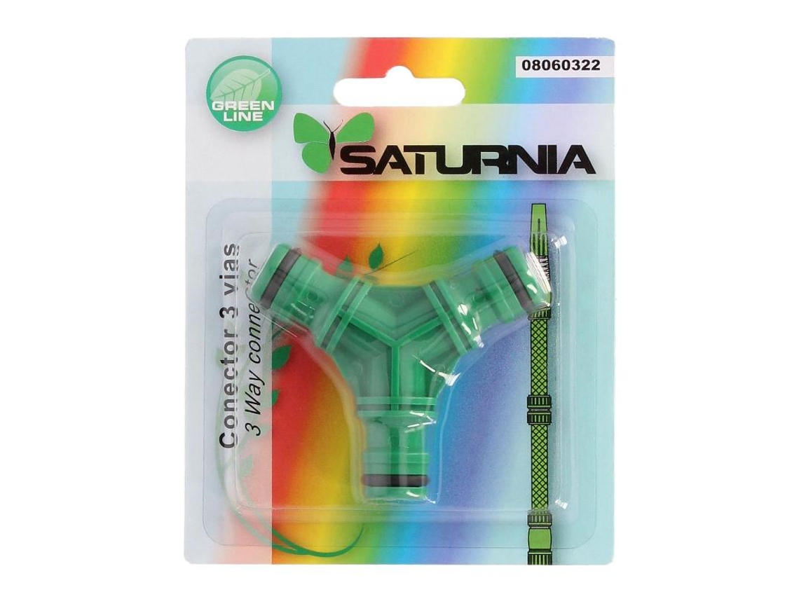 Conector union manguera plastico saturnia