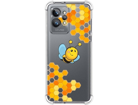 Carcasa para Realme GT 2 Pro 5G TUMUNDOSMARTPHONE Dibujos Antigolpes Abeja Multicolor