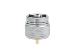 Adaptador Para Bombonas De Propano Para Hornillos De Camping, Accesorio Para Exteriores, Conexión Rápida, Aluminio, Latón.