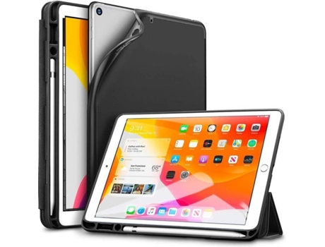 Funda Apple iPad 7/8/9 10.2 2019/2020/2021 ESR Flip Cover (Negro)