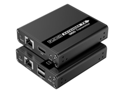 Extensor HDMI KVM Premiumcord 4k y Full HD 1080p hasta 70 m con transmisión USB