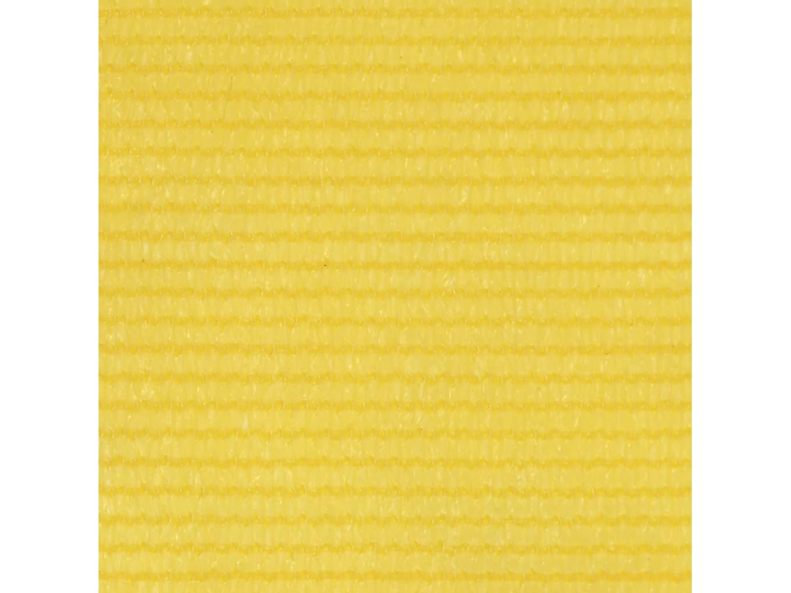 Maison Exclusive - Toldo Para Balcón Hdpe Amarillo 120x400 Cm