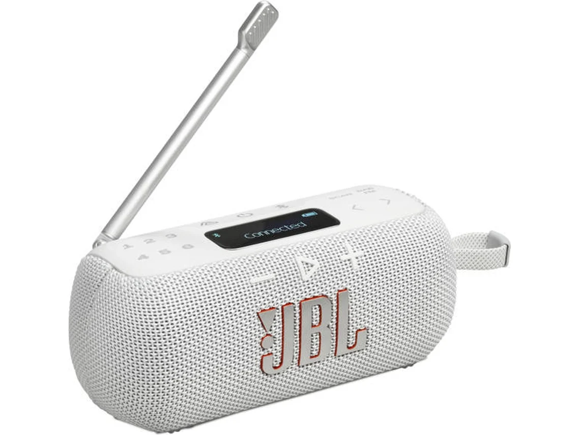 Radio Portátil JBL Tuner 3 (Blanco - Digital - FM - Batería)