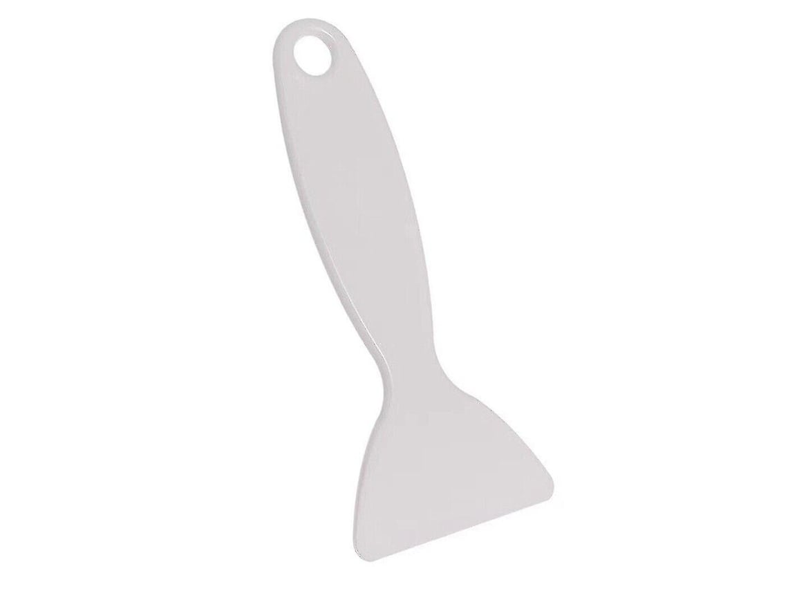 Herramienta De Deshielo Plastica Para Nevera Cuchara Limpieza Rascador De Hielo Blanca 1 Pieza