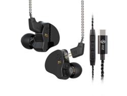 Auriculares Intrauditivos Ccz Melody Con Cancelación De Ruido, 10mm Bobina Dinámica, Sonido Hi-fi Estéreo, Cableados Para Escenario
