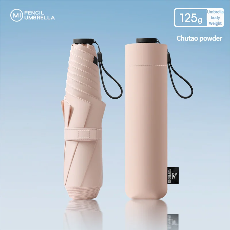 (polvo De Melocotón Virgen Extra) 125 G Parasol Japonés Portátil Soldado, Protección Uv, Parasol Manual