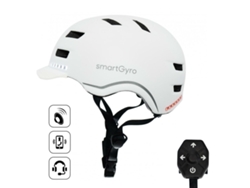 Casco para Patinete Eléctrico SMARTGYRO SMART PRO L Blanco