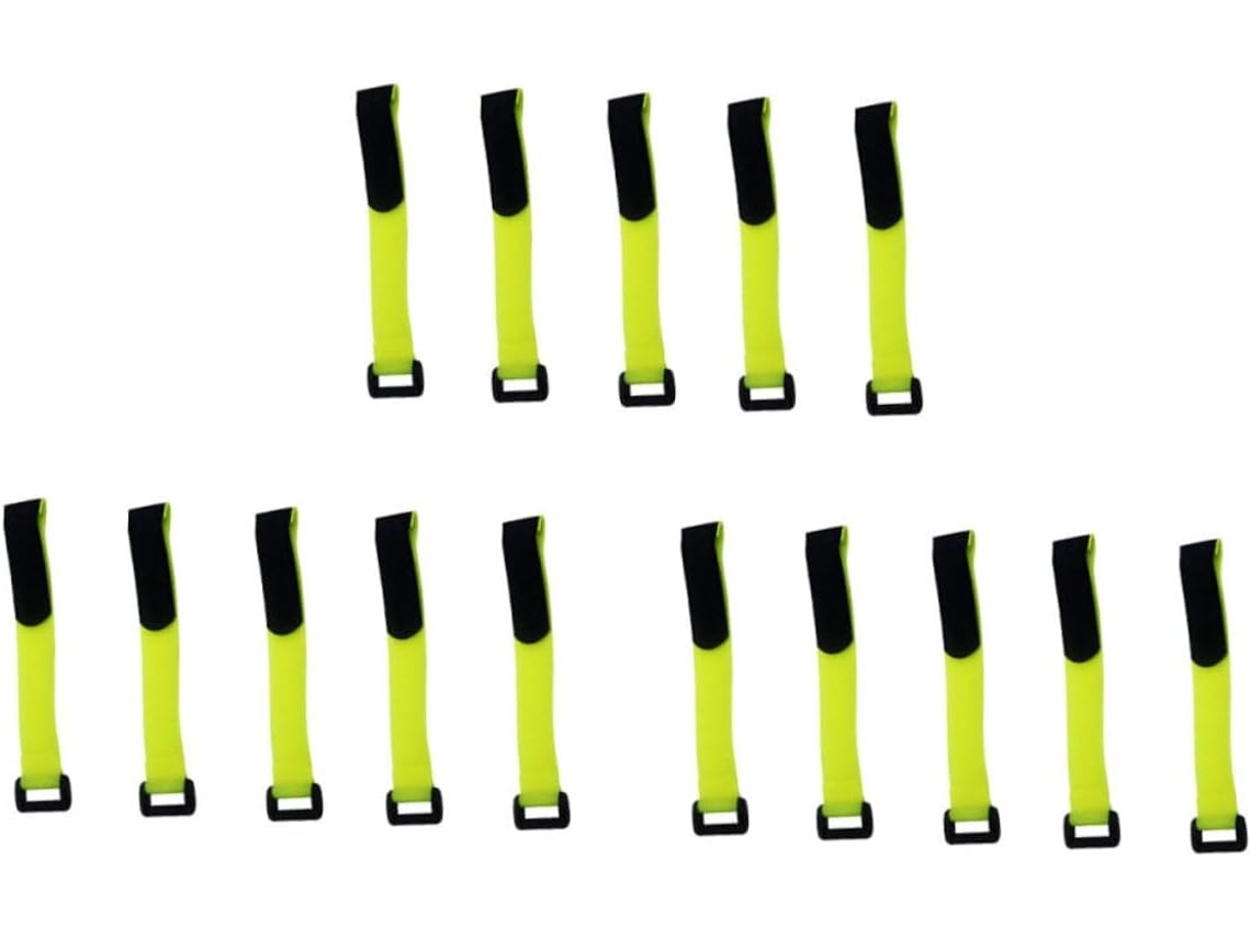 Cintas Adhesivas para Fijación de Bicicletas, 15 Piezas, Multicolor, Prácticas para Ajuste de Cables y Gokoco
