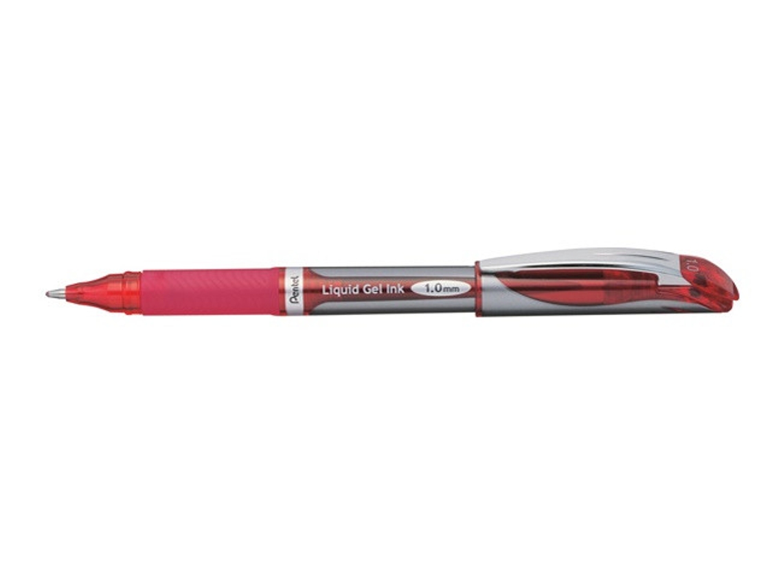 PENTEL Bl60 Rojo Bolígrafo de Punta Retráctil Con Pulsador 1 Piezas