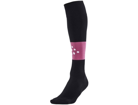 Calcetines para Hombre CRAFT Squad Contrast Negro para Fútbol (EU 37 - 39)
