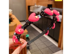 Vlrla-cute Heart Shape Girls Cabeloband Para Daily Life