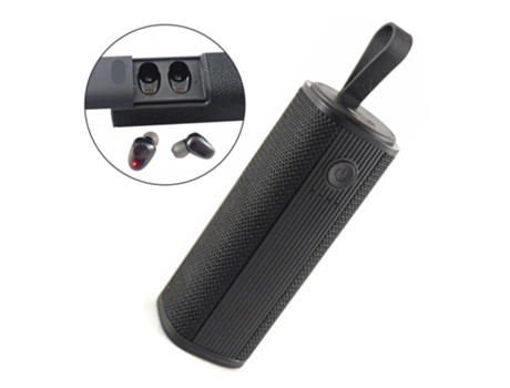 Altavoz Bluetooth portátil de 10W con auriculares 2X0.5W