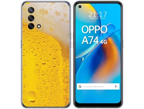 Carcasa Oppo A74 4G TUMUNDOSMARTPHONE Cerveza