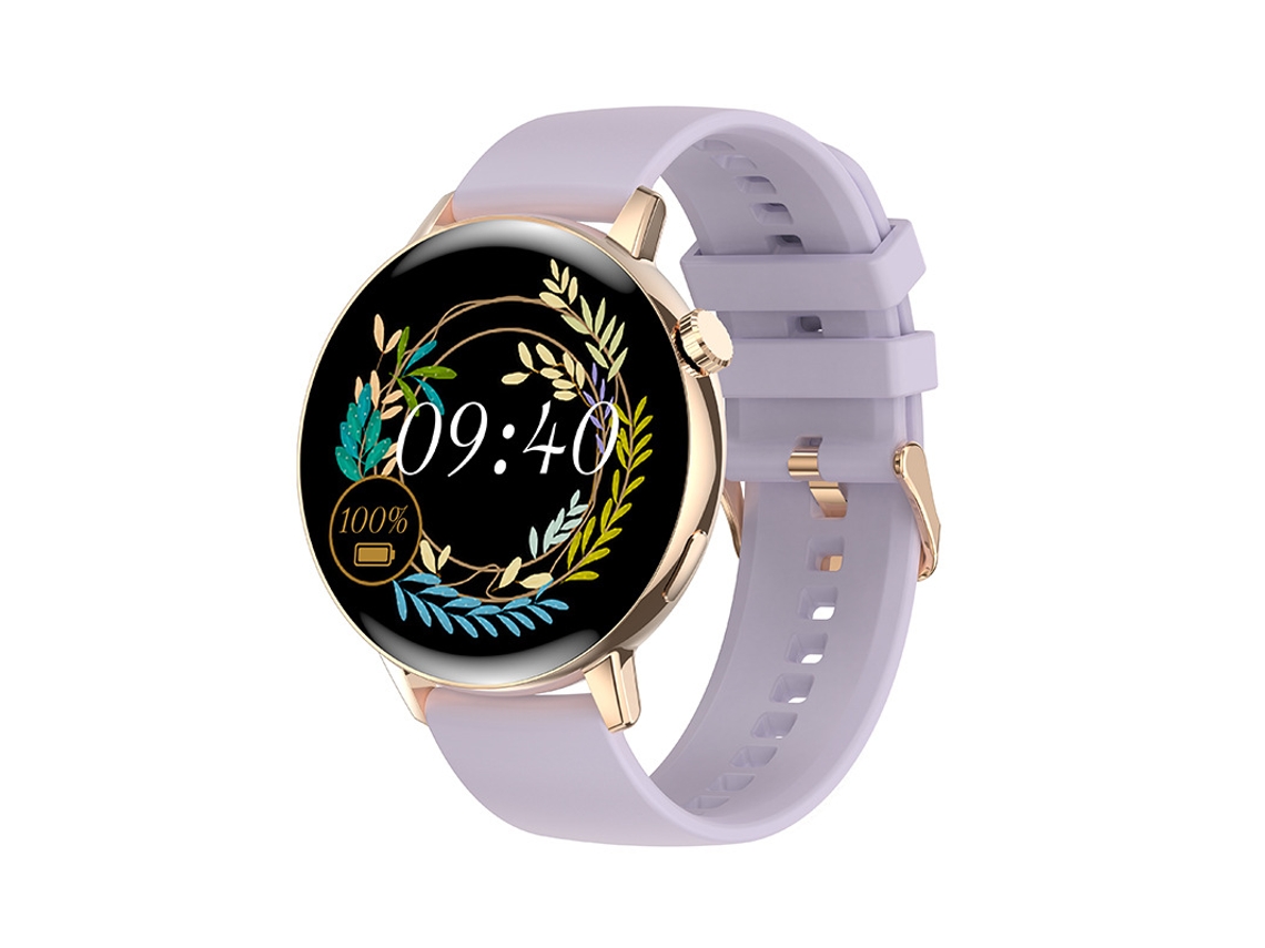 Smartwatch Yizhood I39h 1.32 Inch Llamada Bluetooth Ip67 Impermeable (android Y Ios - Púrpura)