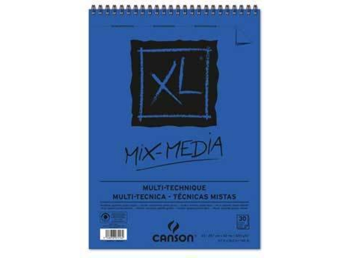 Bloc de Dibujo CANSON Espiral Canson XL Mix Media (A3)