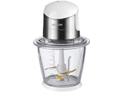 Picadora 800 W Bol de Cristal 4 Cuchillas de Titanio SENCOR