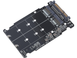 El Económico Adaptador Nvme M Admite Unidades De Estado Sólido Duales Para Mejorar La Capacidad.