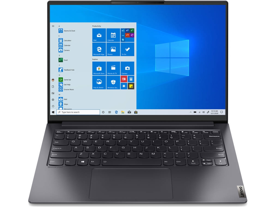 Portátil LENOVO Yoga Slim 7 Pro (14'' - Intel Evo Core i7-11370H - RAM: 16 GB - 512 GB - Intel Iris Xe Graphics)