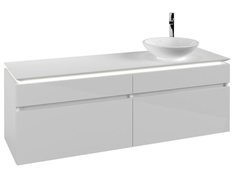 Villeroy &amp Boch Legato Vanity unit B598 1600x550x500mm lavabo a la derecha iluminación LED