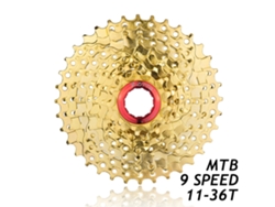 Piñón De Cassette Ztto Gold 11-36t Para Bicicletas De Montaña De 9/10 Velocidades (opcional)