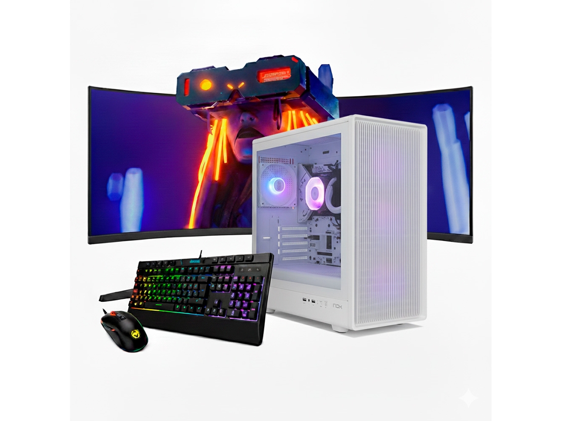 Neo-pc Gaming Iota Intel I9 14900kf / Rtx 5060 / 32gb Ram / 2tb Nvme / Windows 11 Pro / Monitor Curvo 34” Qhd 165hz