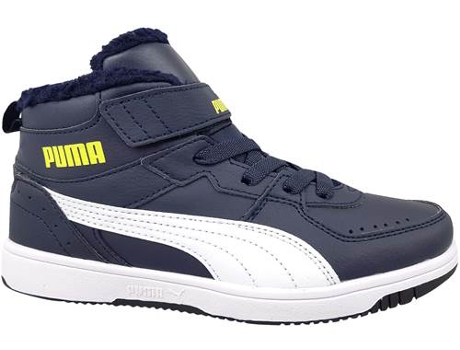 Zapatillas Deportivas PUMA Rebound Joy Fur Ps Para Niños (Azul - Material Sintético - 33)